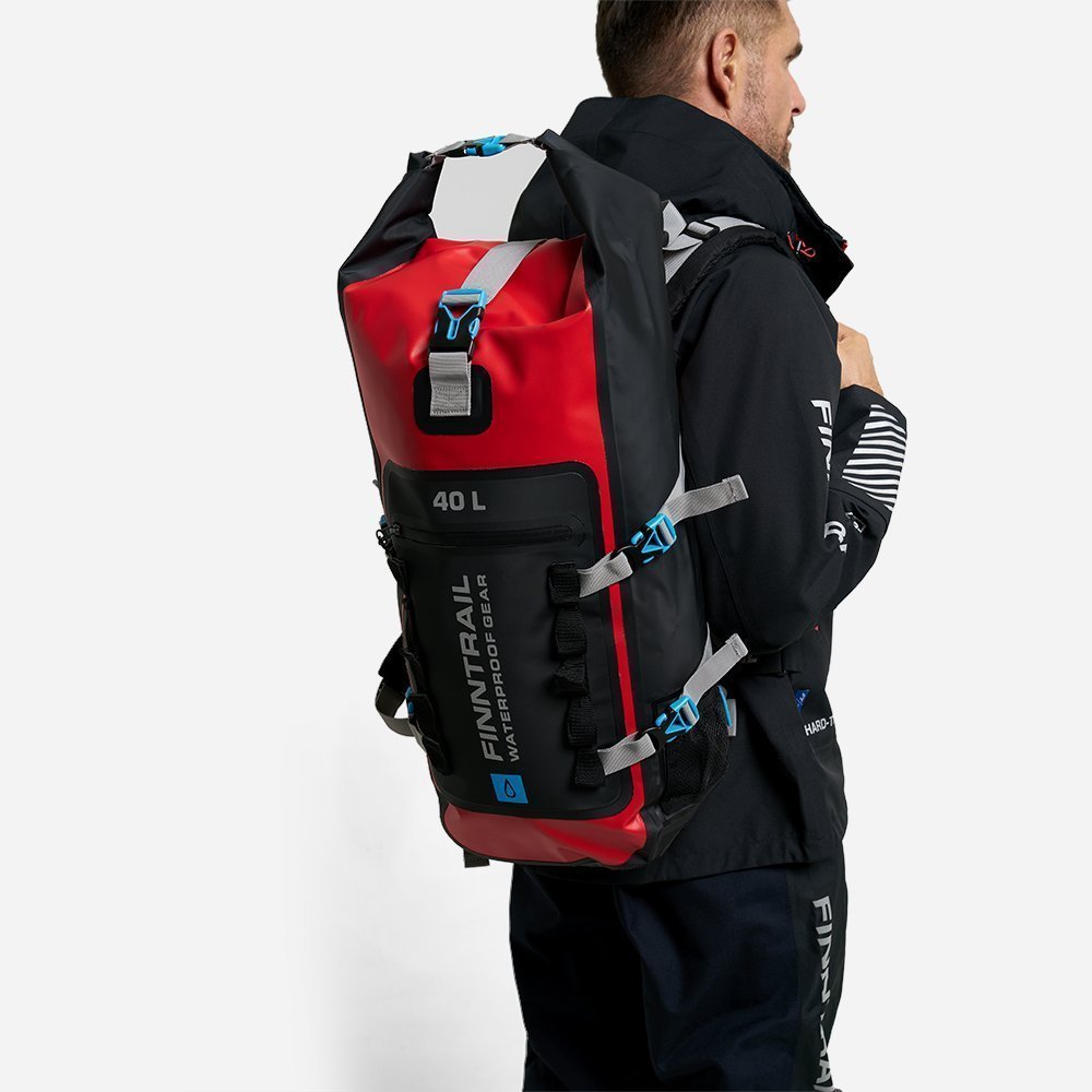 ГЕРМОРЮКЗАК FINNTRAIL EXPEDITION 40L RED